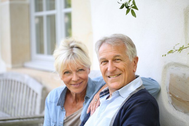 Elderly couple